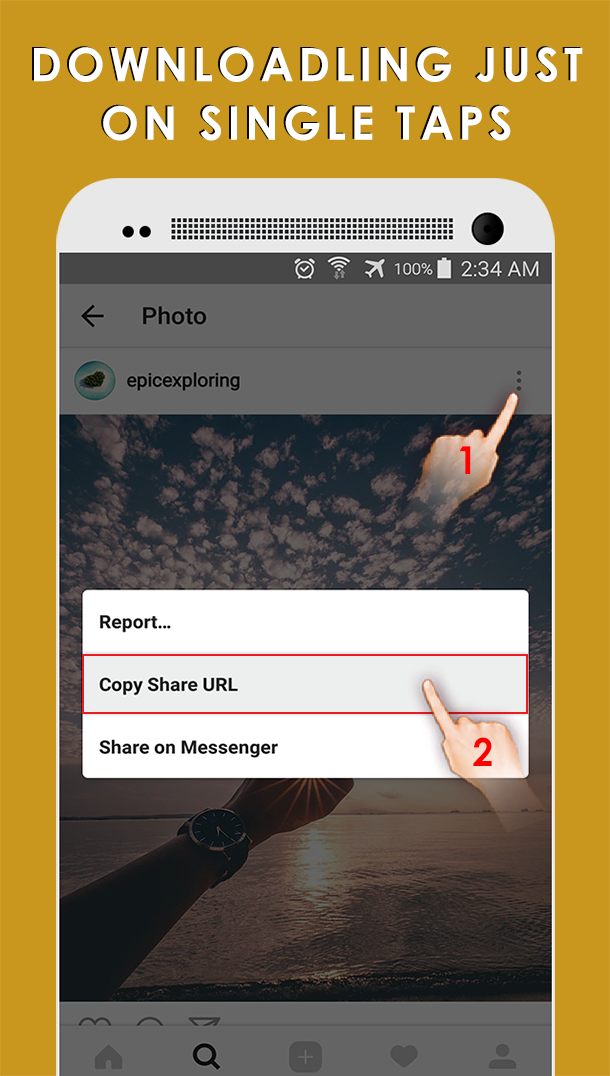 اسکرین شات 2 برنامه Swift Photo & Video Downloader
