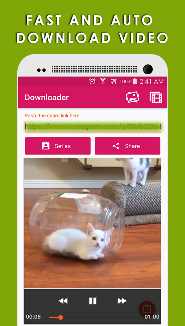 اسکرین شات 3 برنامه Swift Photo & Video Downloader