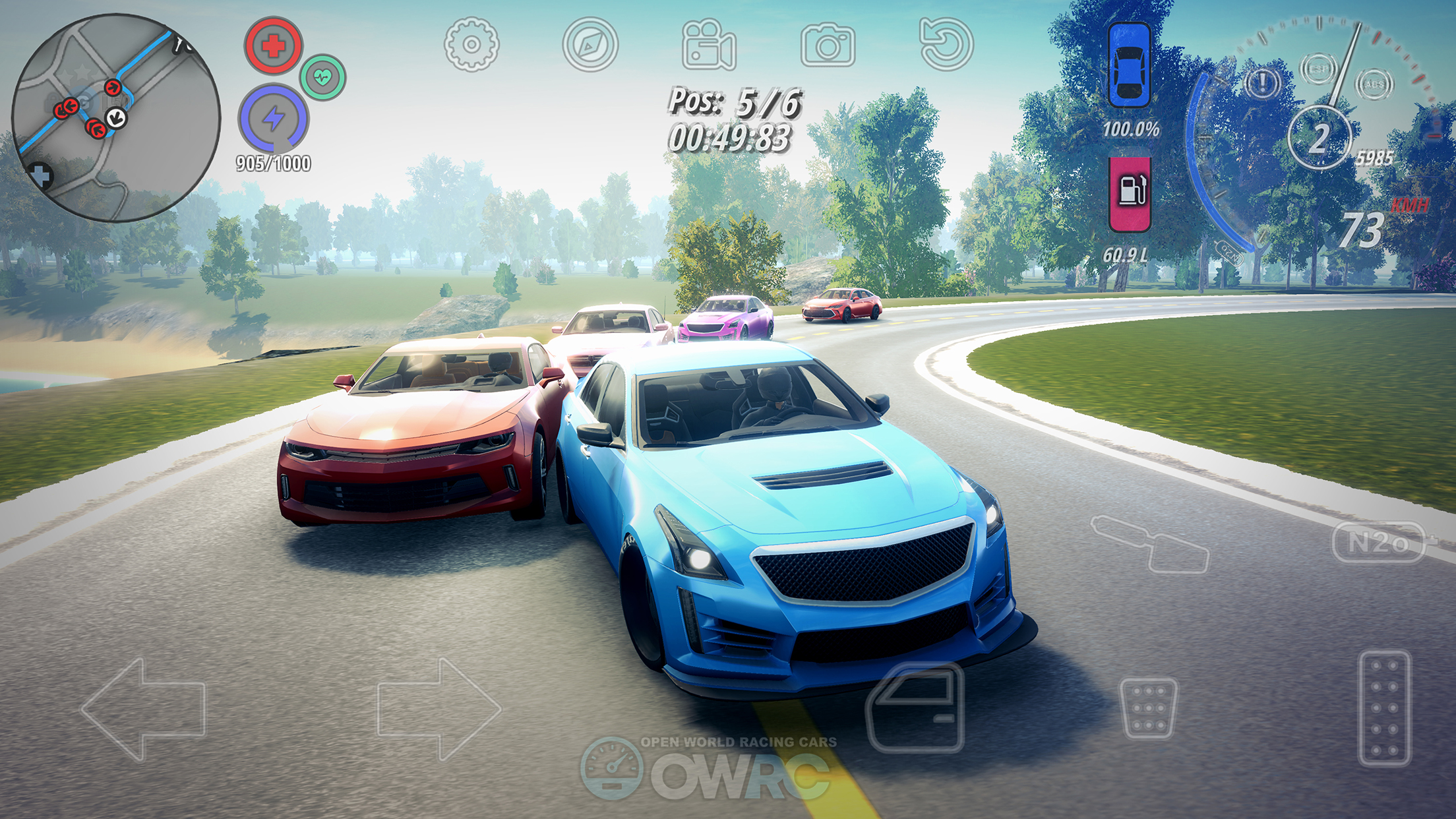 اسکرین شات 6 بازی OWRC: Open World Racing Cars