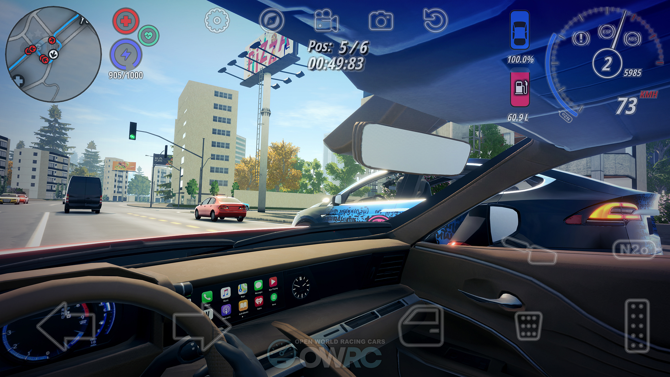 اسکرین شات 4 بازی OWRC: Open World Racing Cars
