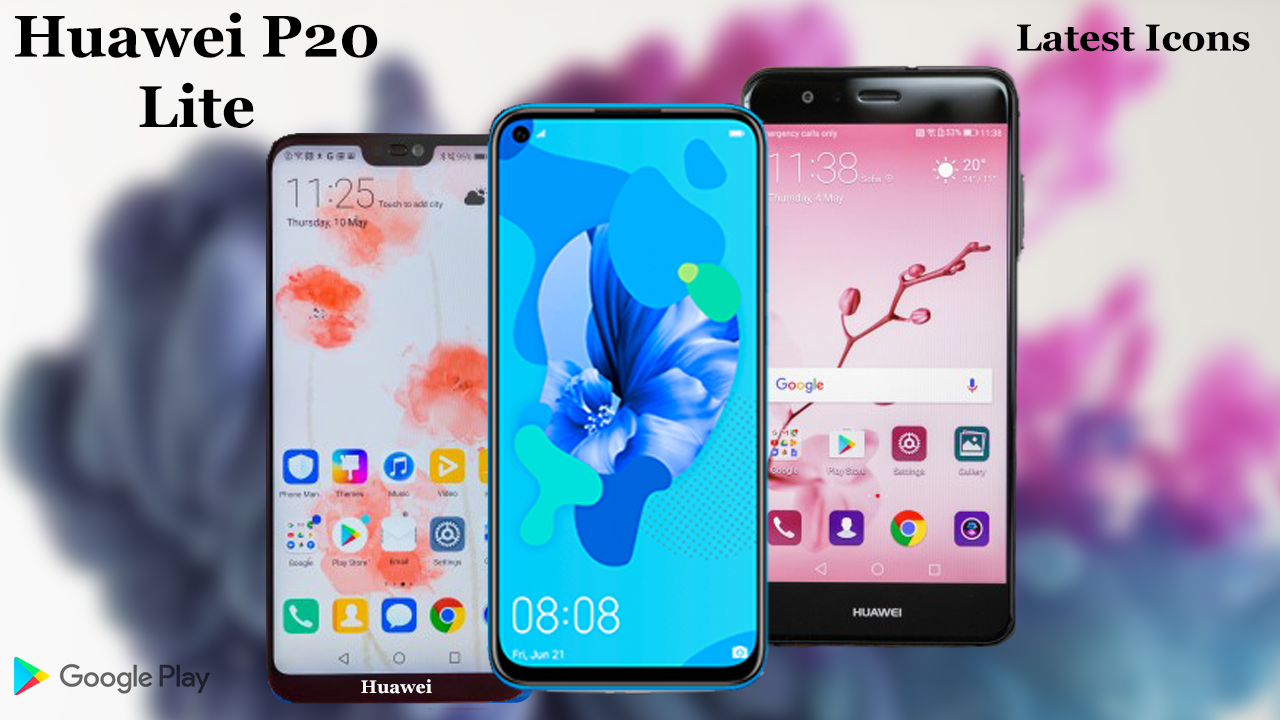اسکرین شات 1 برنامه Theme for Huawei P20 Lite