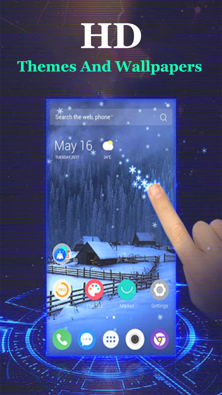 اسکرین شات 4 برنامه Theme for Huawei Y7