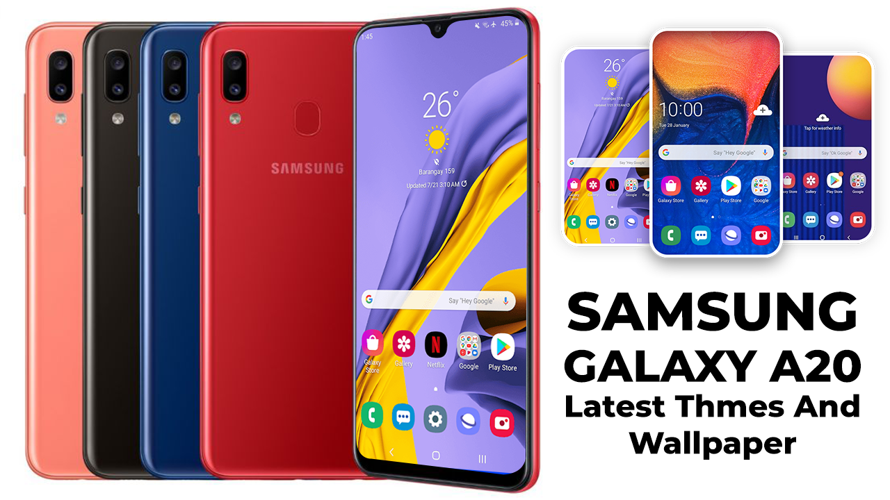 اسکرین شات 2 برنامه Theme for Samsung galaxy A20