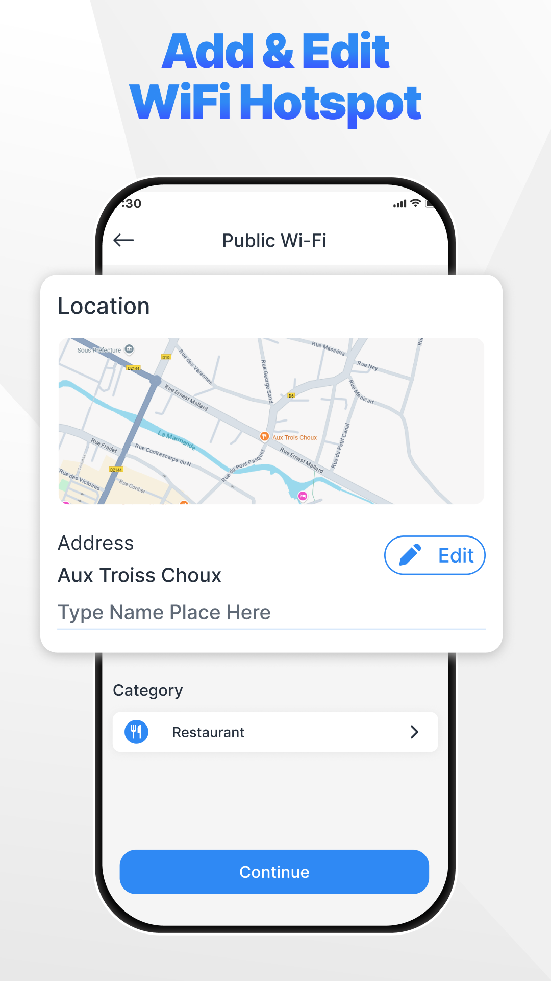اسکرین شات 4 برنامه iWifi Map - Wifi Password
