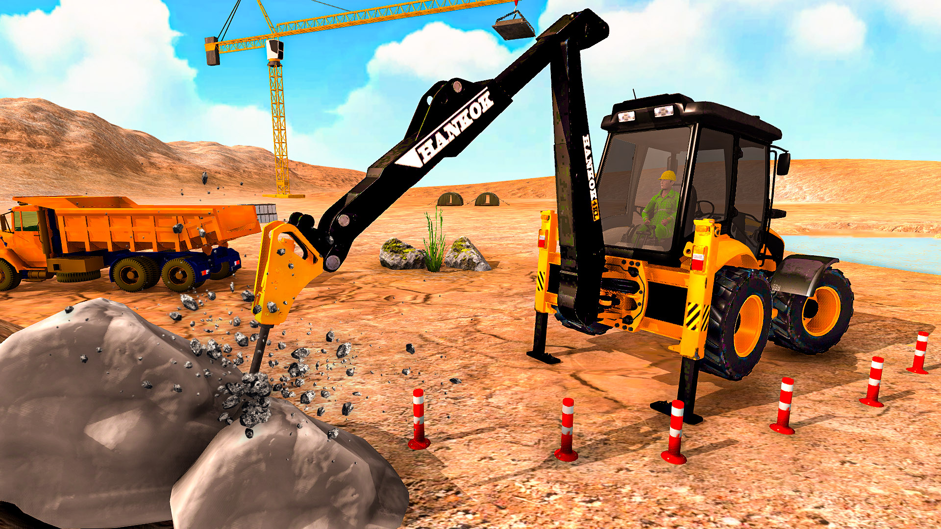 اسکرین شات 3 بازی City Excavator JCB Games