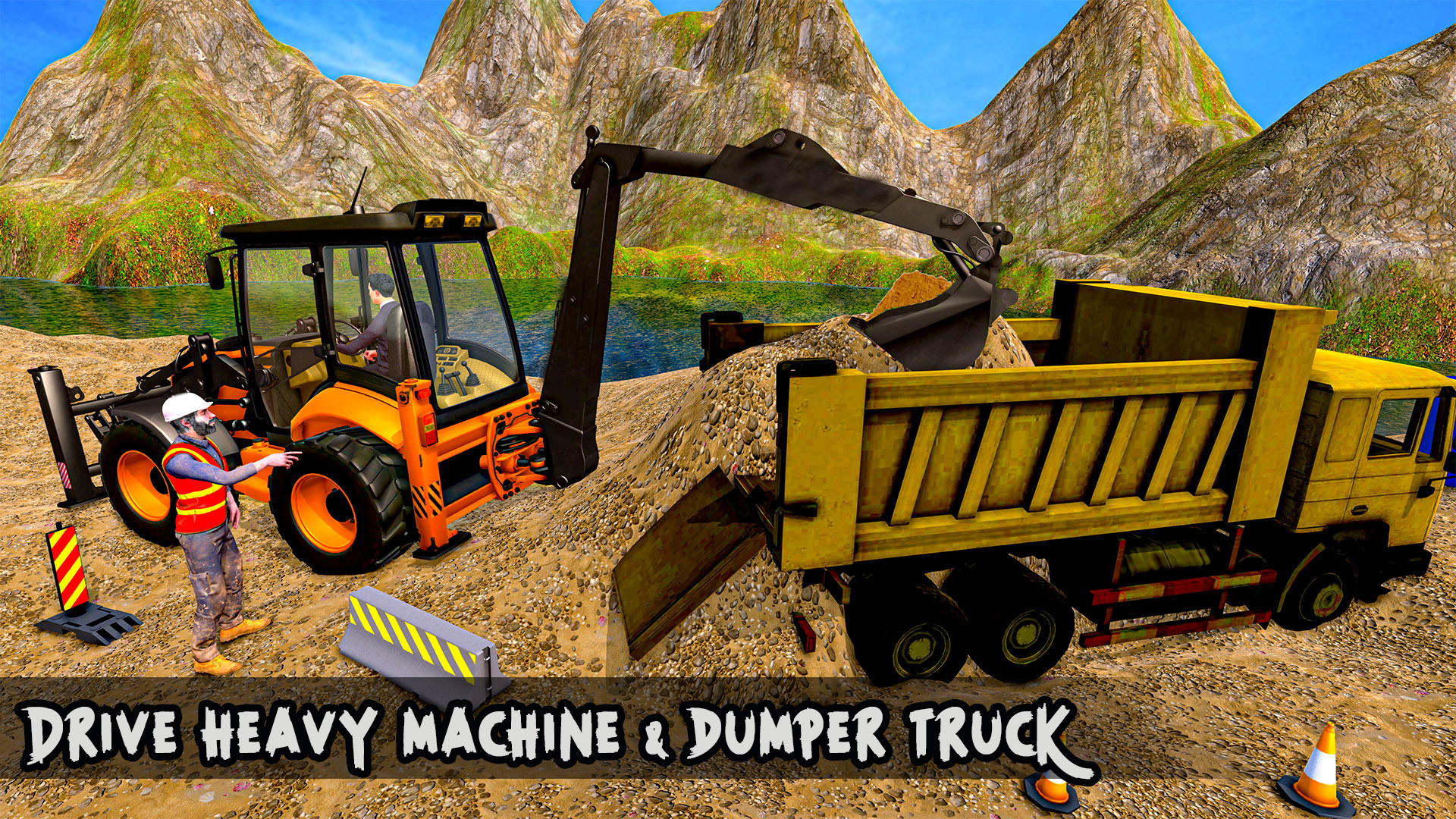 اسکرین شات 4 بازی City Excavator JCB Games