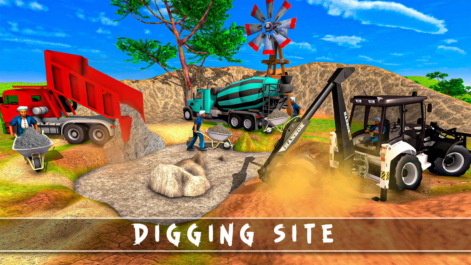 اسکرین شات 1 بازی Cattle Farm House Construction