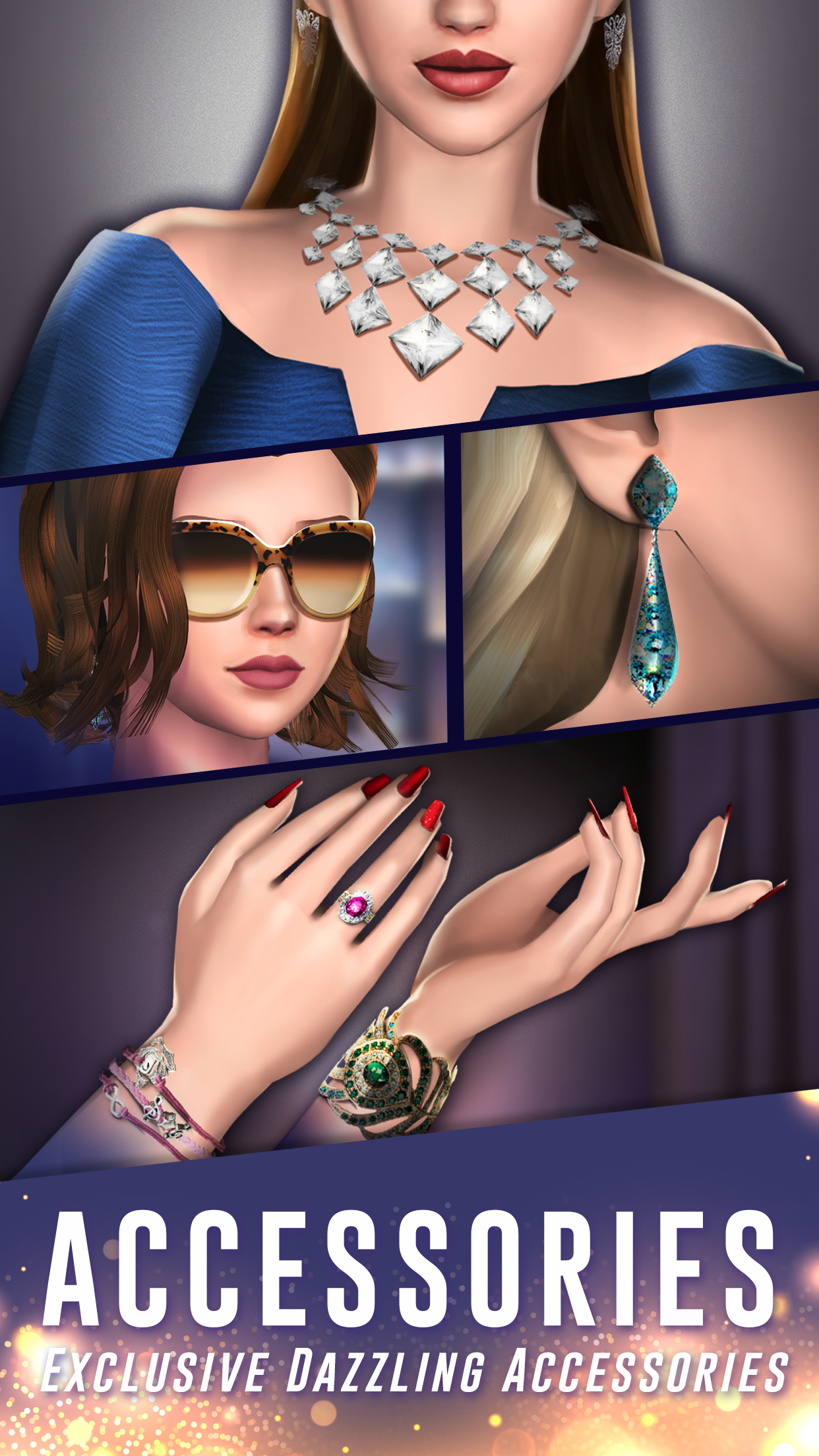 اسکرین شات 1 بازی Fashionista - Fashion Stylist