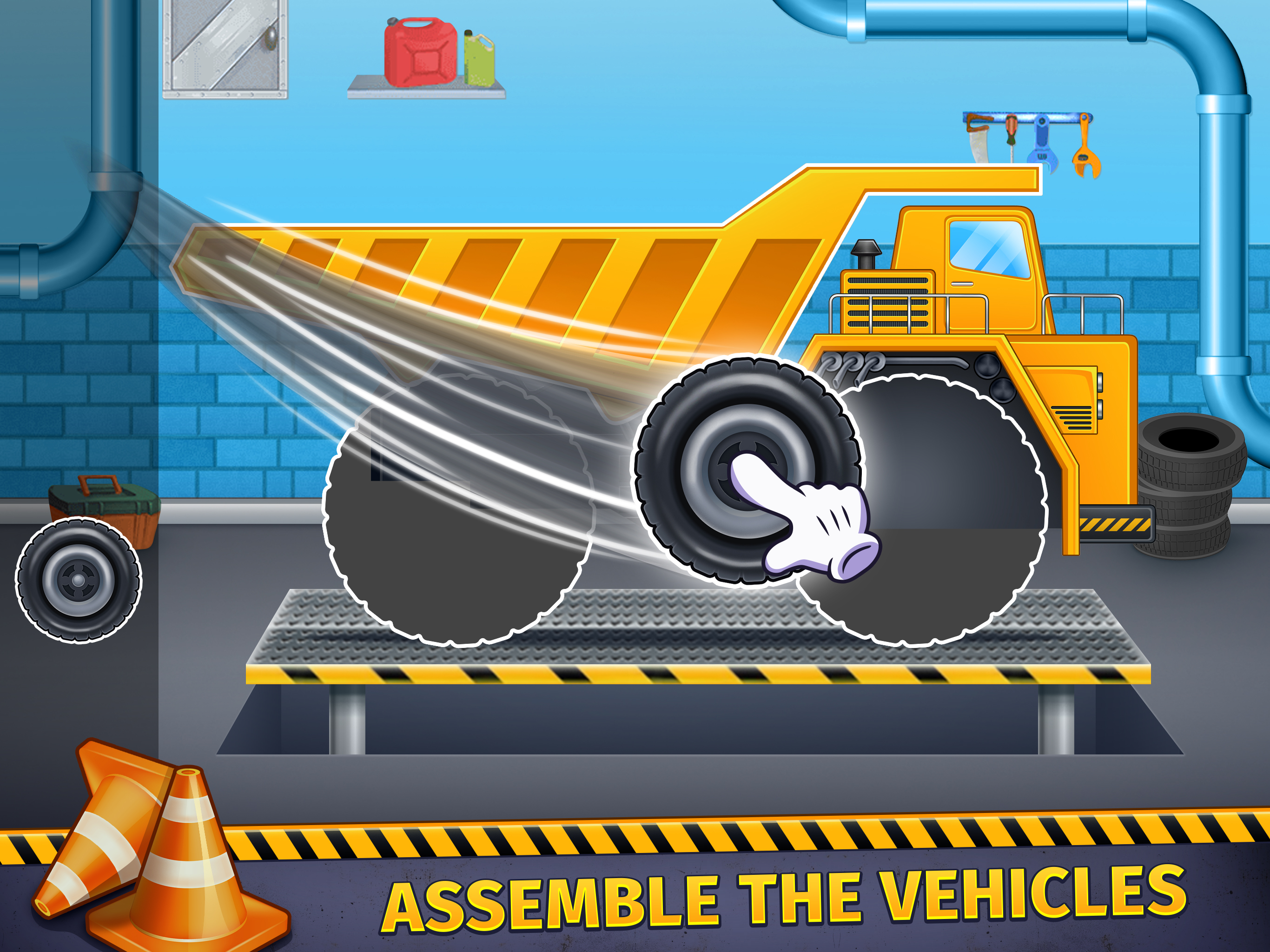 اسکرین شات 4 بازی Build house - Truck wash games