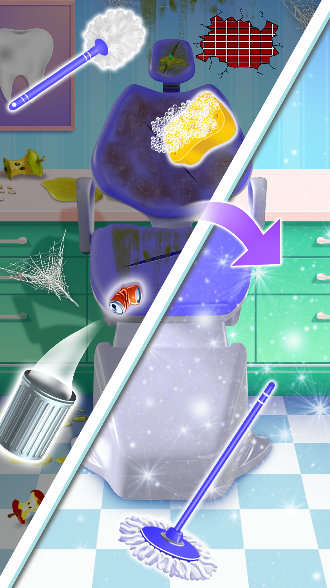 اسکرین شات 4 بازی Dentist Doctor Dental Care