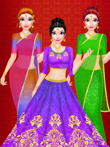 اسکرین شات 2 بازی Indian doll marriage - wedding bride fashion salon