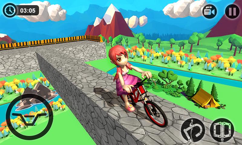 اسکرین شات 5 برنامه Fearless BMX Rider