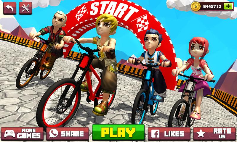 اسکرین شات 1 برنامه Fearless BMX Rider