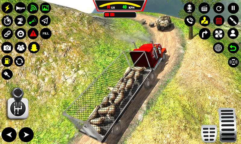 اسکرین شات 2 بازی Farm Animal Truck Driver Game