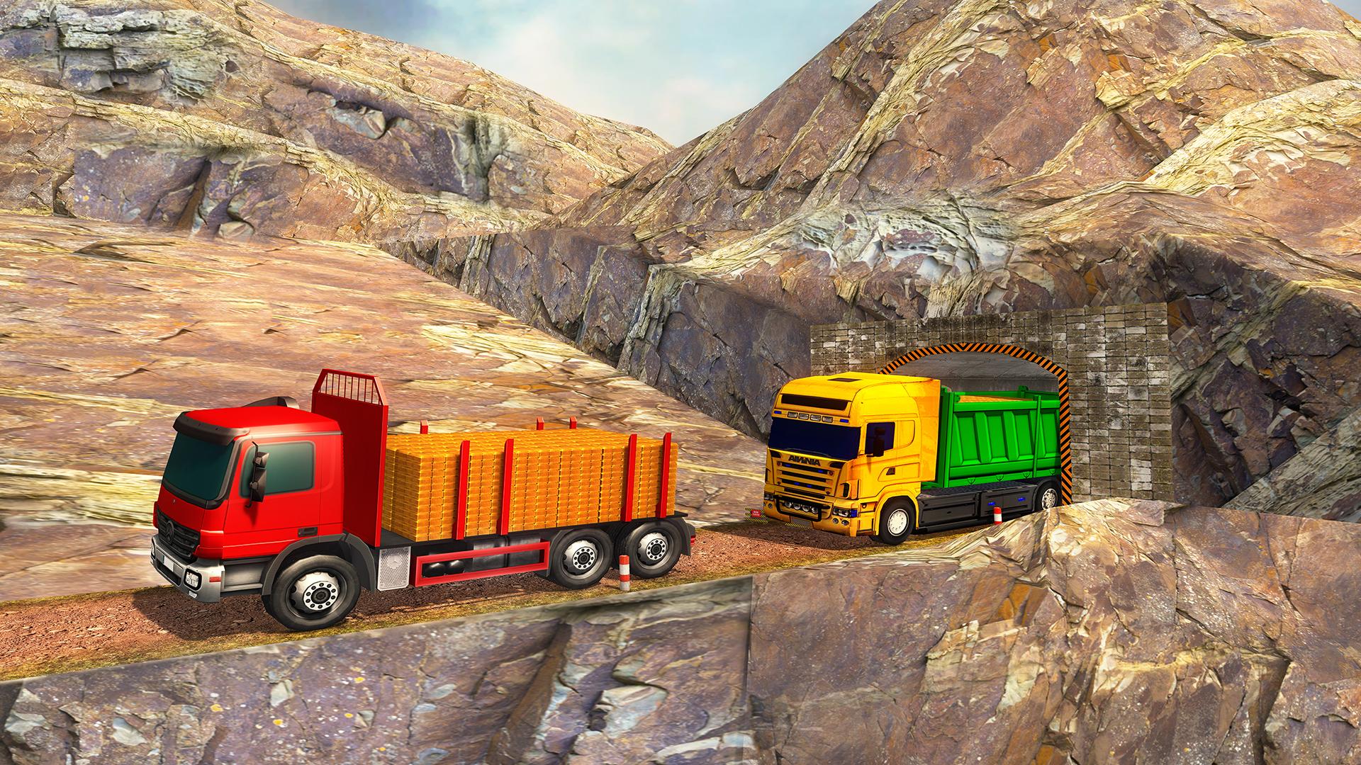 اسکرین شات 1 برنامه Uphill Gold Transporter Truck