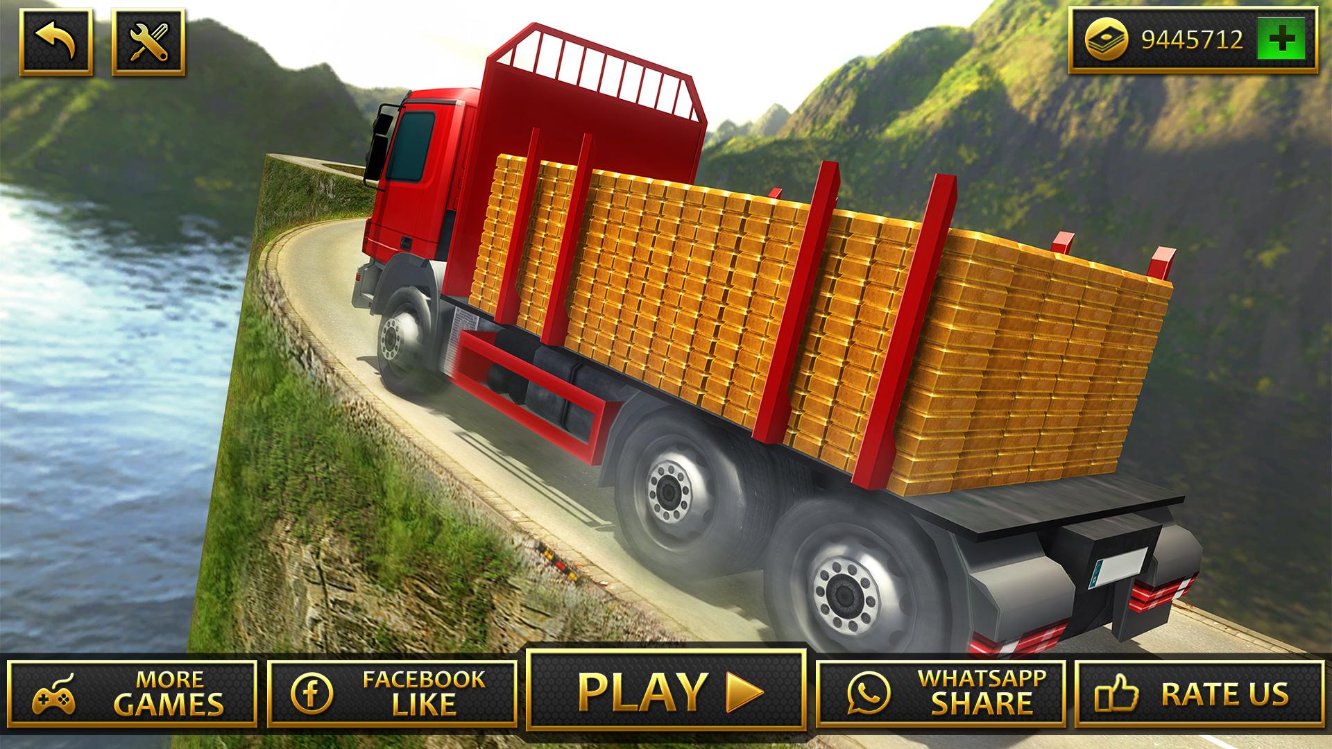 اسکرین شات 3 برنامه Uphill Gold Transporter Truck