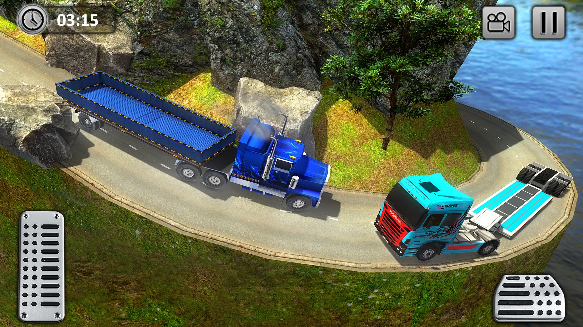 اسکرین شات 6 برنامه Uphill Gold Transporter Truck