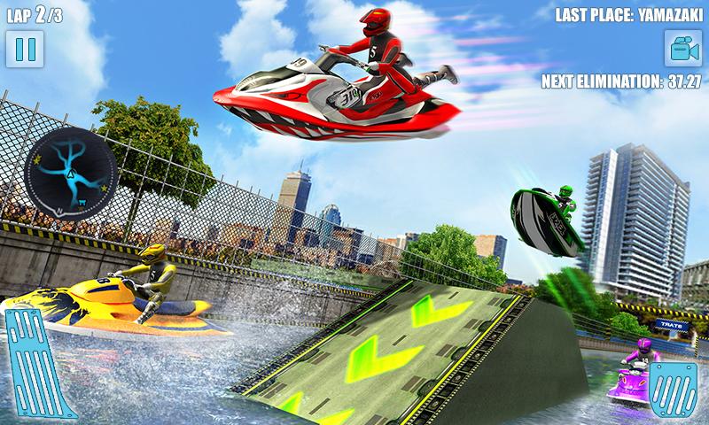 اسکرین شات 4 برنامه Water Jet Ski Boat Racing 3D