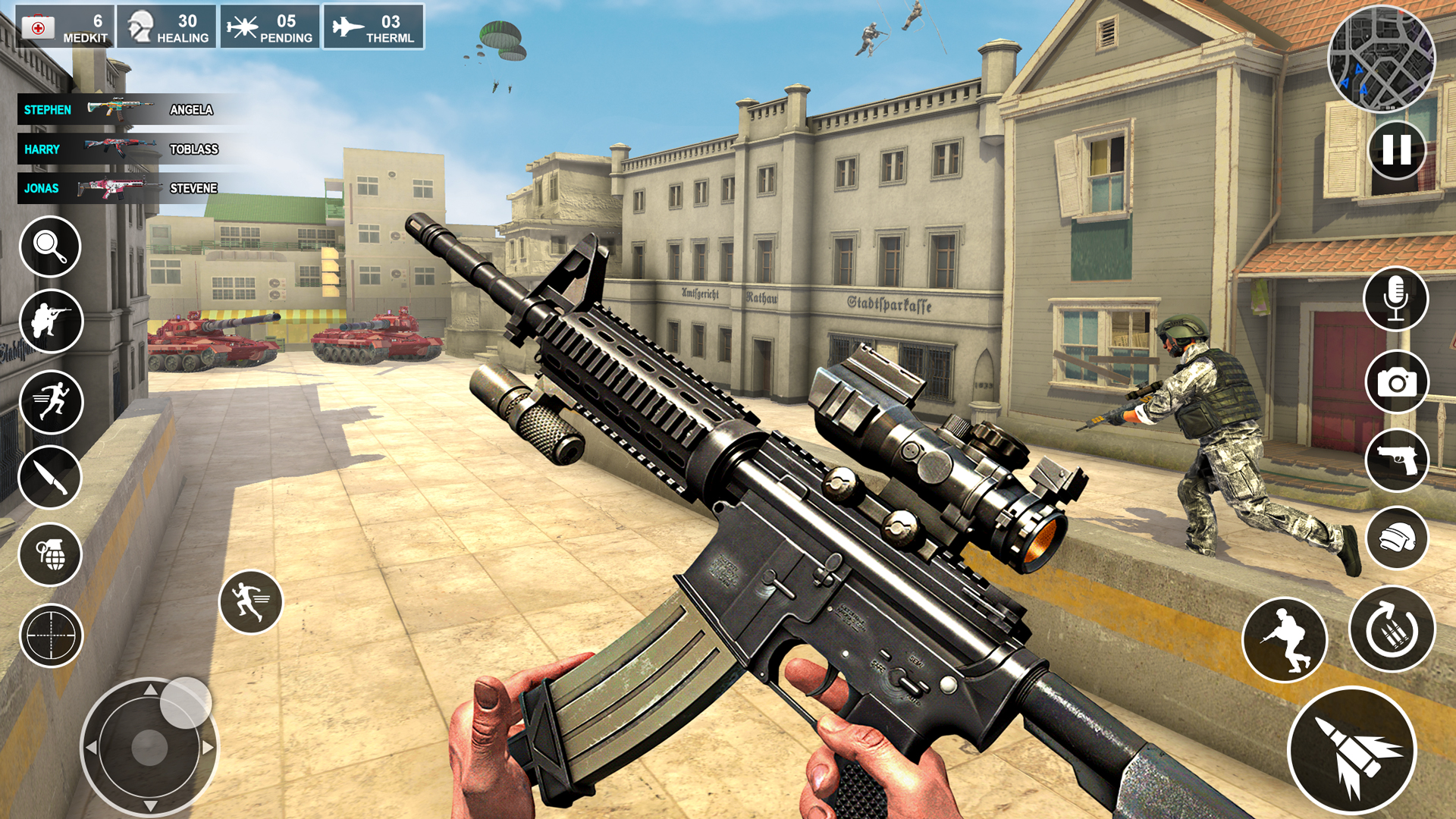 اسکرین شات 1 بازی Anti-Terrorist Shooting Game
