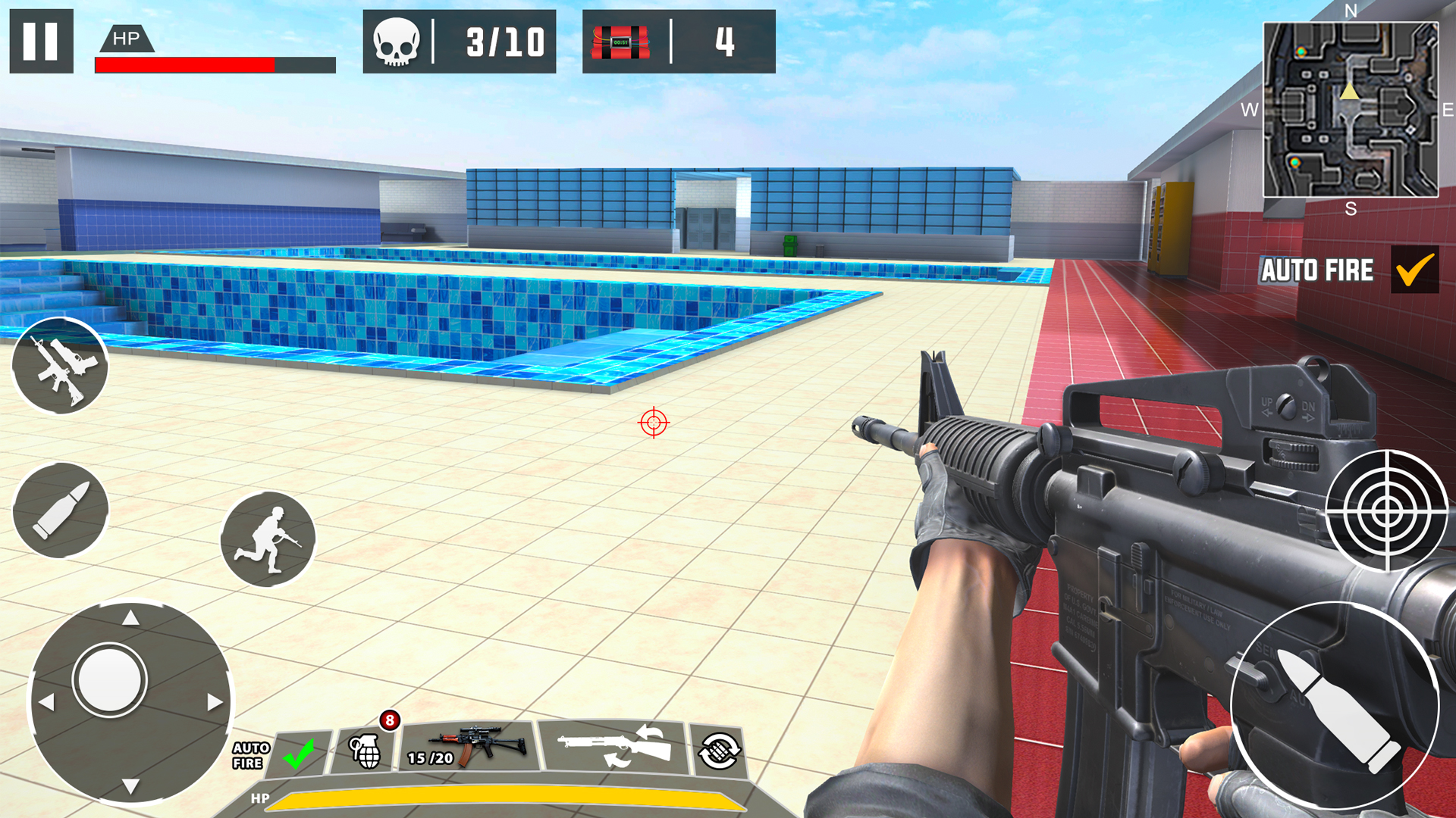 اسکرین شات 5 بازی Anti Terrorist Shooting Game