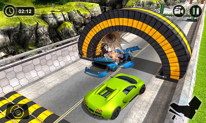 اسکرین شات 4 برنامه Speed Bump Crash Challenge 201