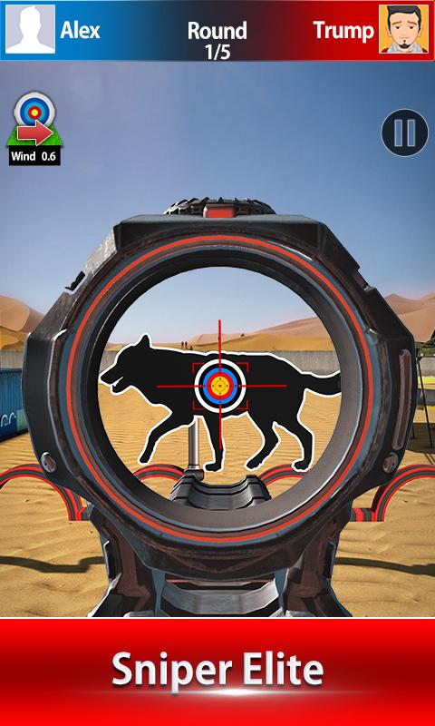 اسکرین شات 3 برنامه Target Shooting Gun Games