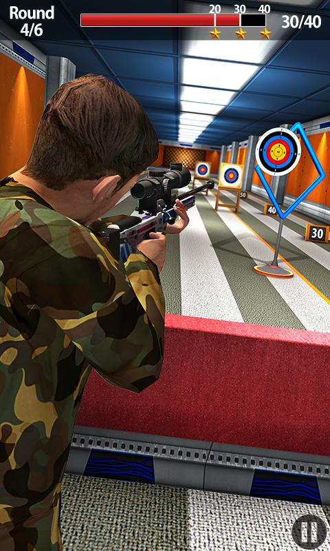 اسکرین شات 1 برنامه Target Shooting Gun Games