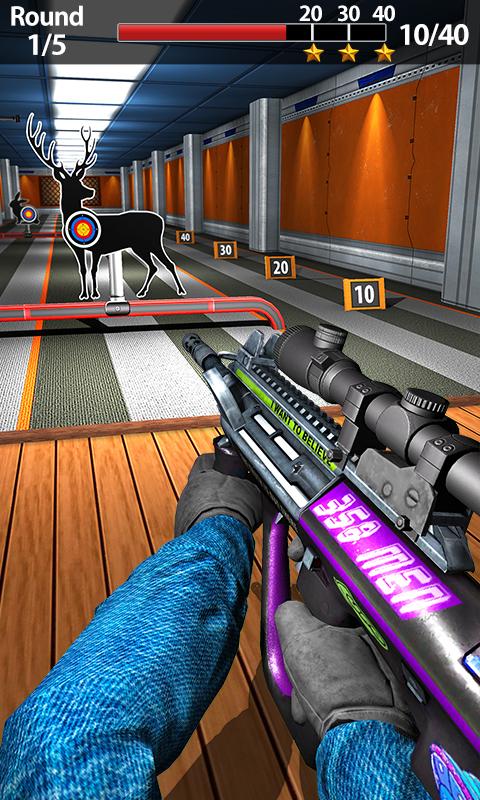 اسکرین شات 5 برنامه Target Shooting Gun Games
