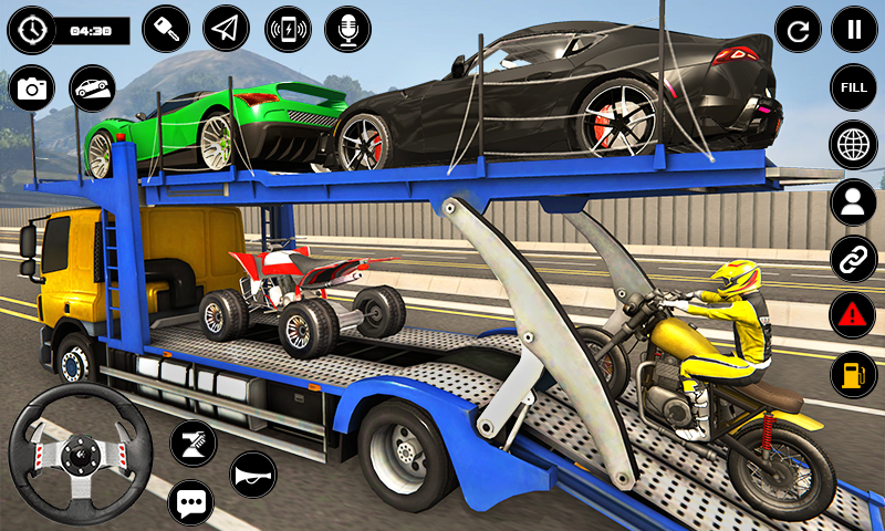 اسکرین شات 5 برنامه Car Transporter Trailer Truck