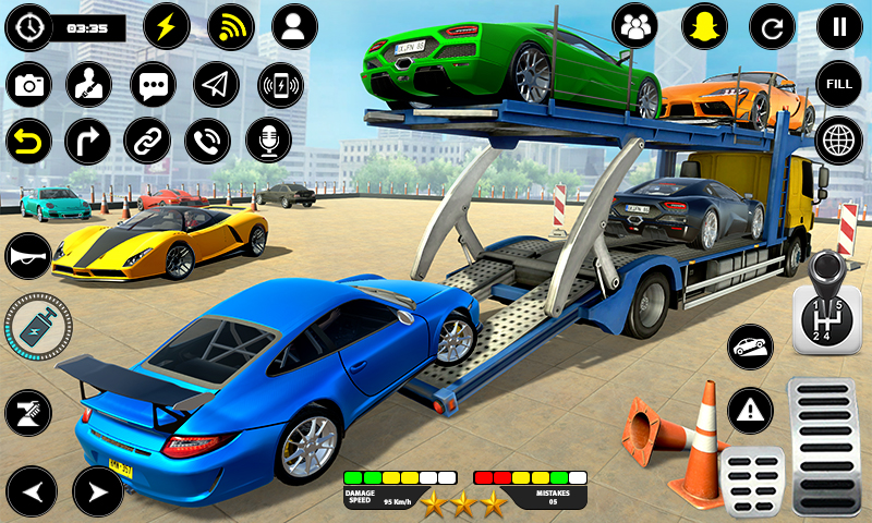 اسکرین شات 7 برنامه Car Transporter Trailer Truck