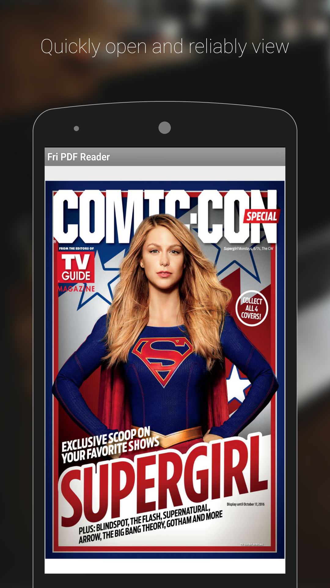 اسکرین شات 3 برنامه Fri PDF XPS Reader Viewer