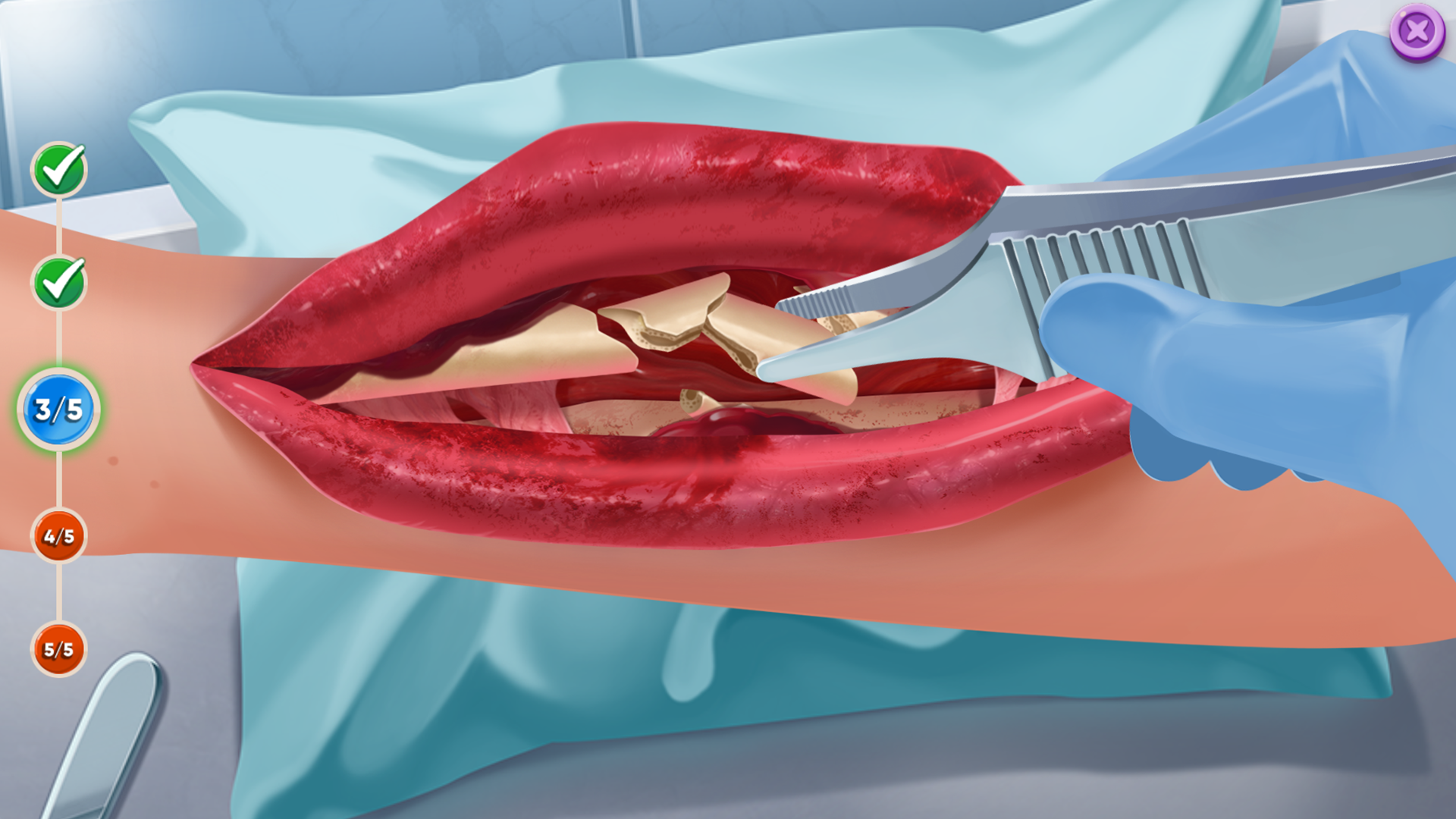 اسکرین شات 2 بازی Doctor Dash ASMR Hospital