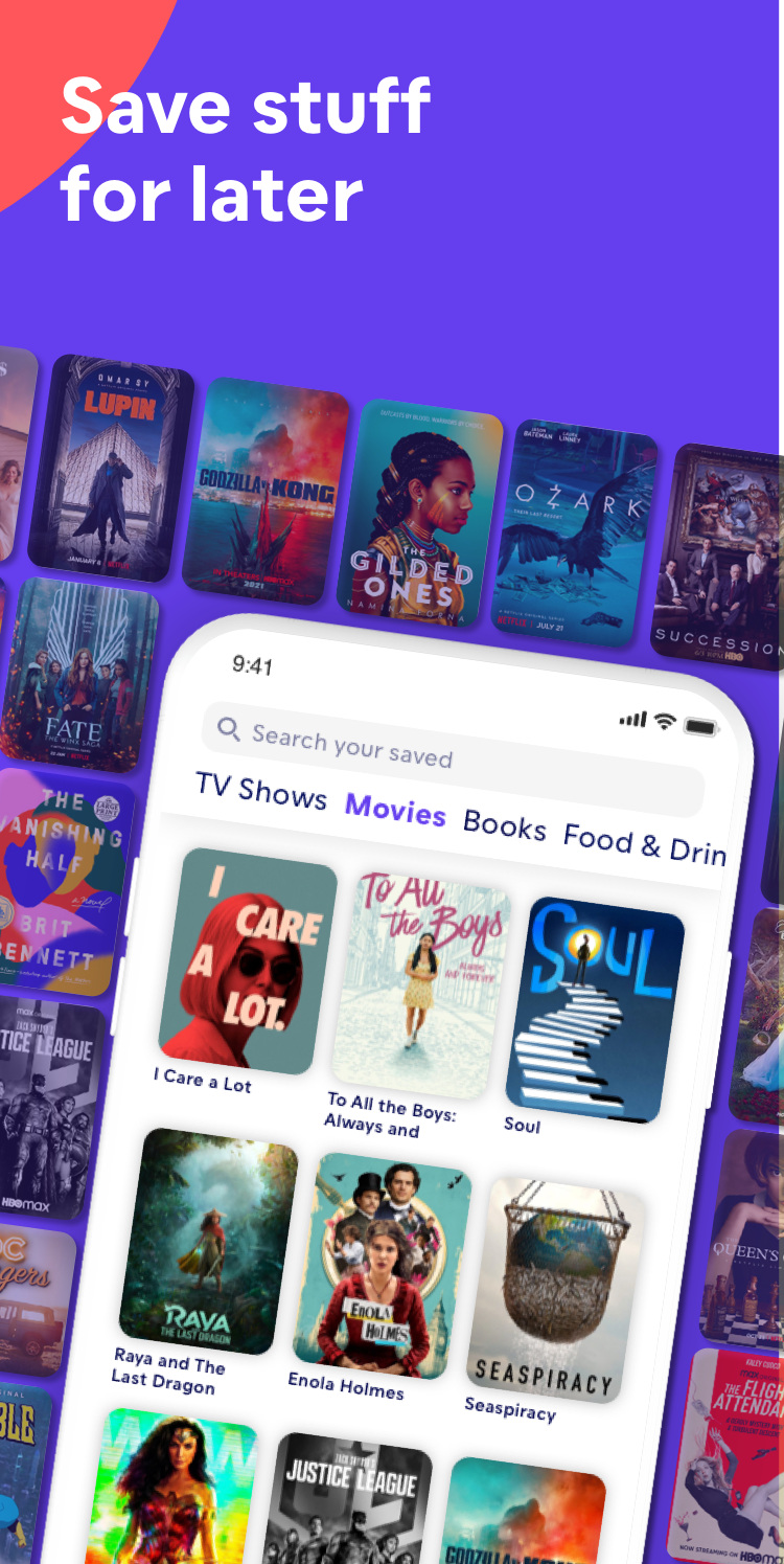 اسکرین شات 3 برنامه Friendspire: Movies, TV, Books, Podcasts & more