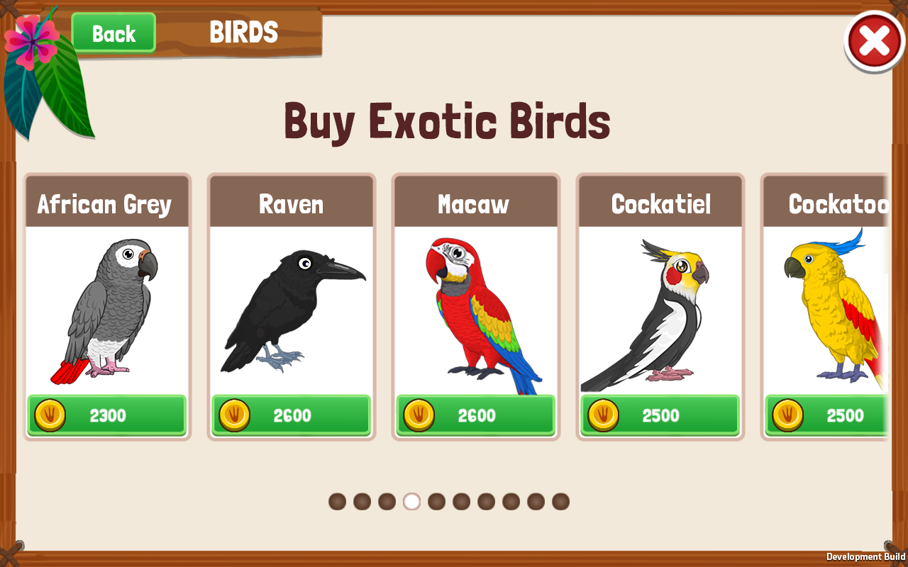 اسکرین شات 1 بازی Bird Land: Pet Shop Bird Games