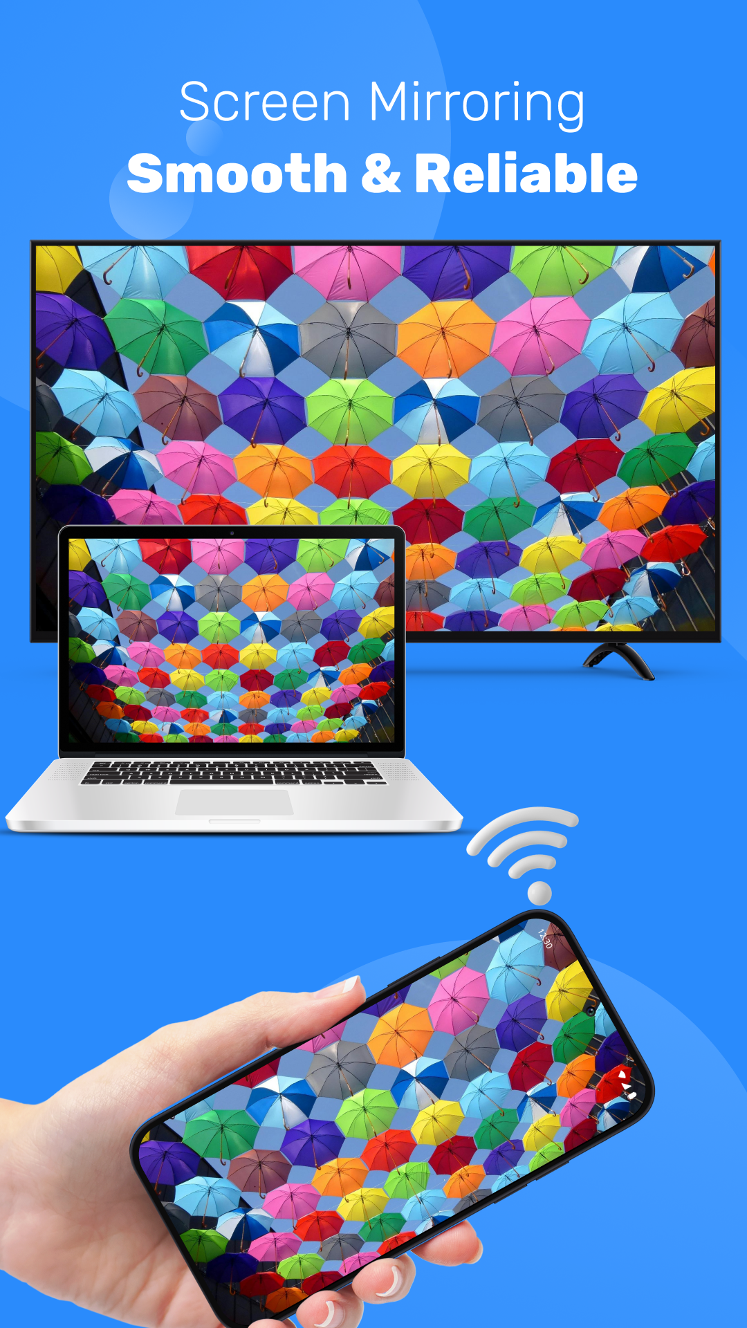 اسکرین شات 1 برنامه Screen Mirroring – Cast to TV