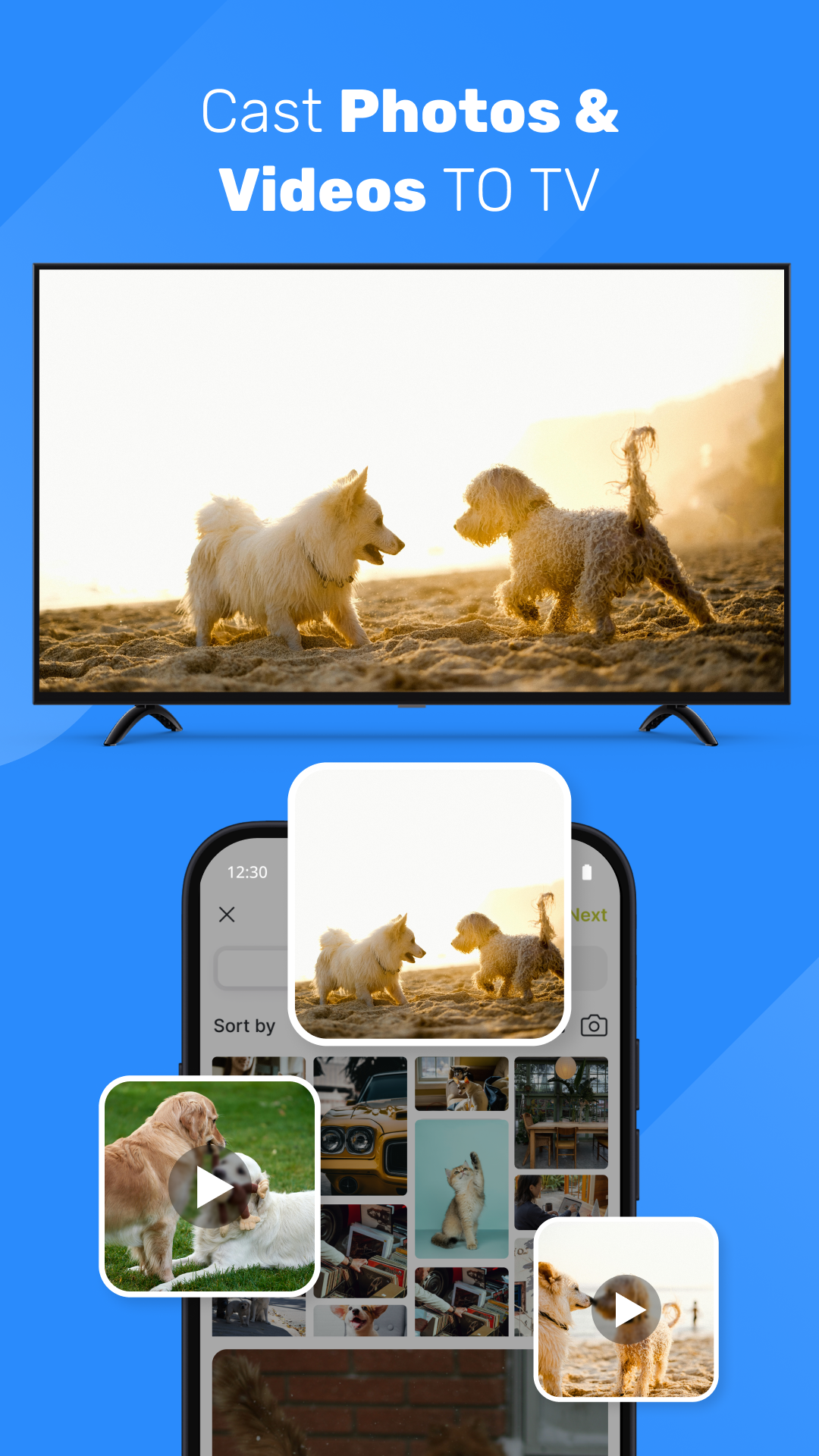 اسکرین شات 4 برنامه Screen Mirroring – Cast to TV