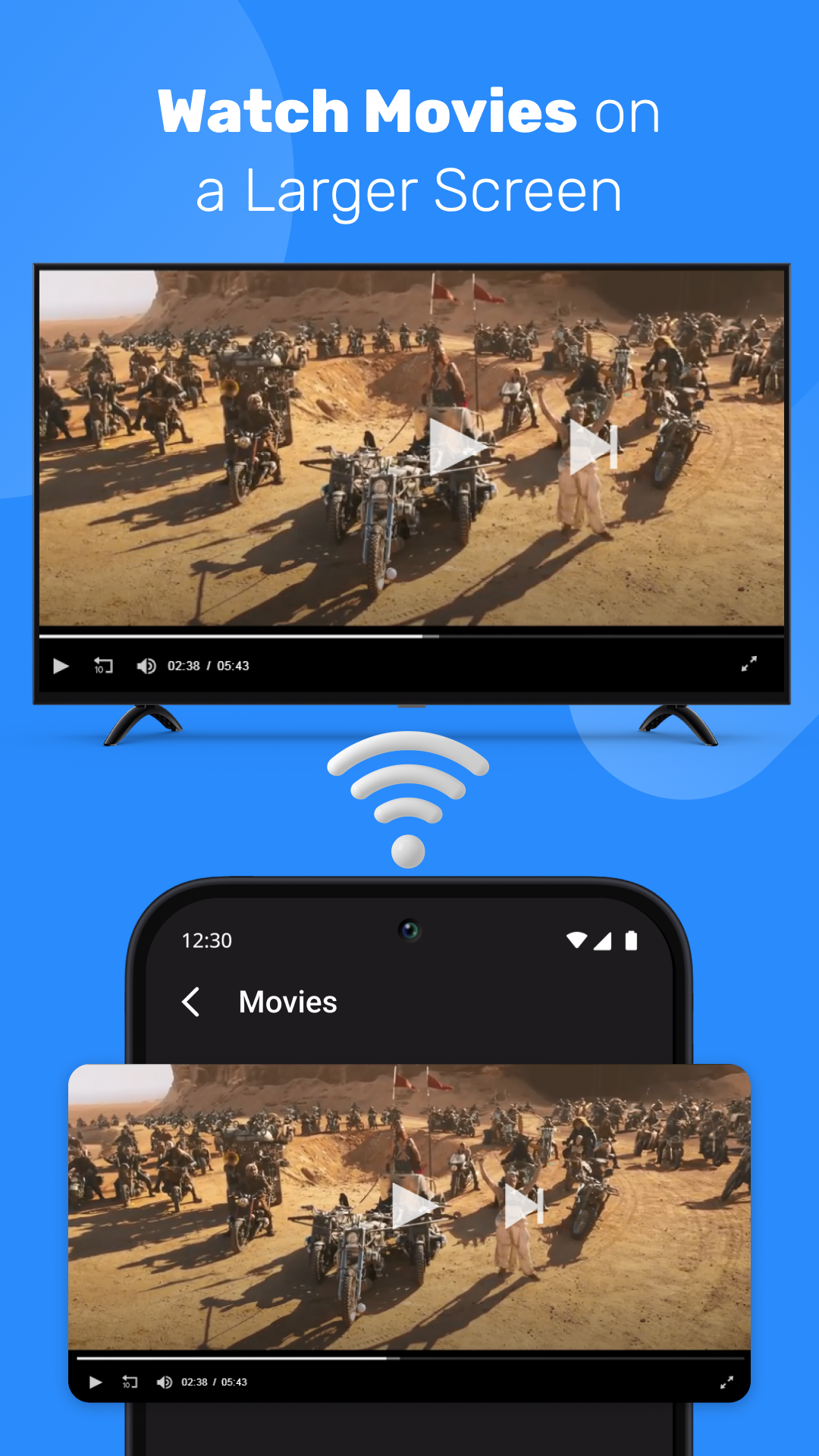 اسکرین شات 7 برنامه Screen Mirroring – Cast to TV