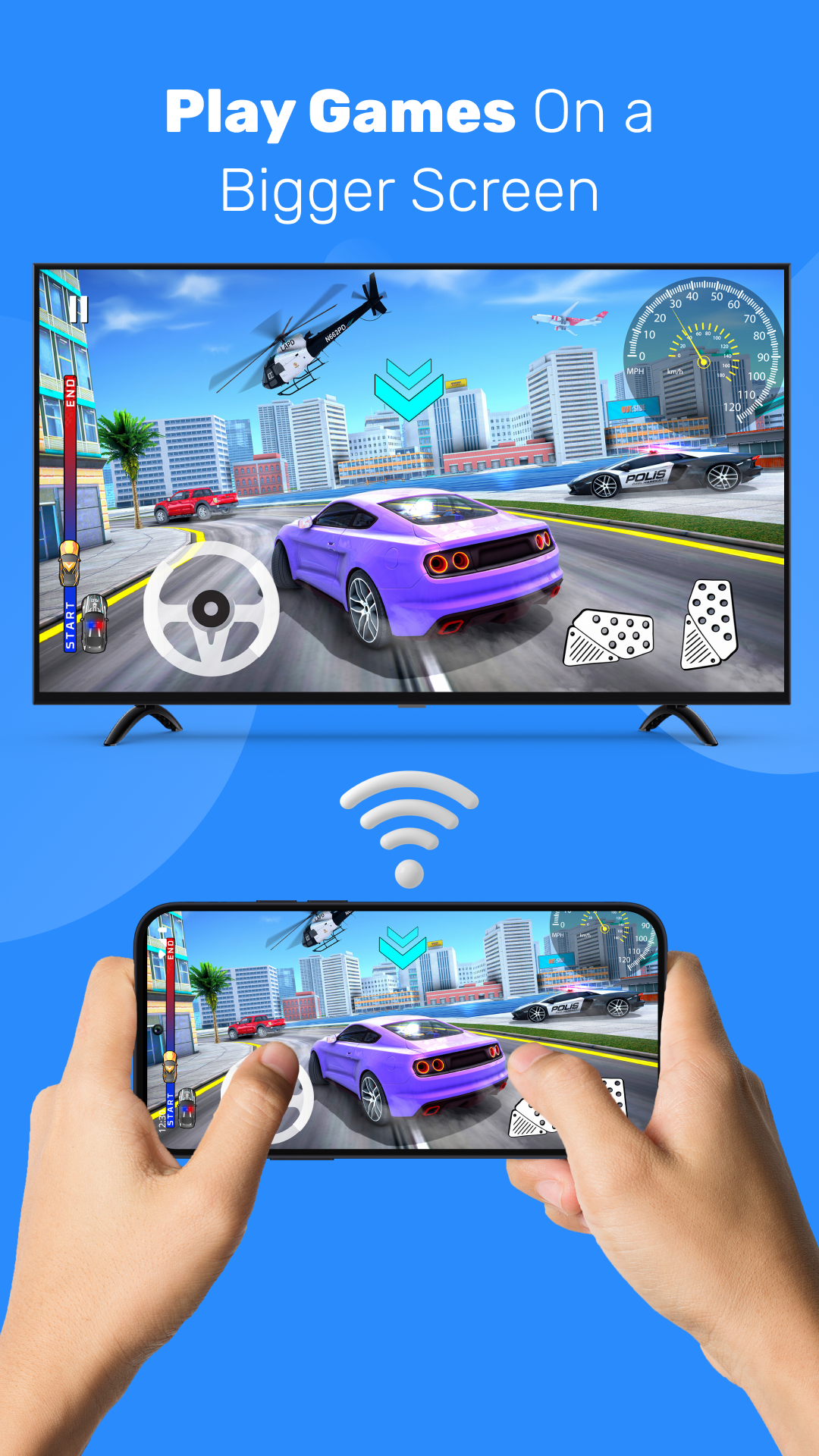 اسکرین شات 6 برنامه Screen Mirroring – Cast to TV