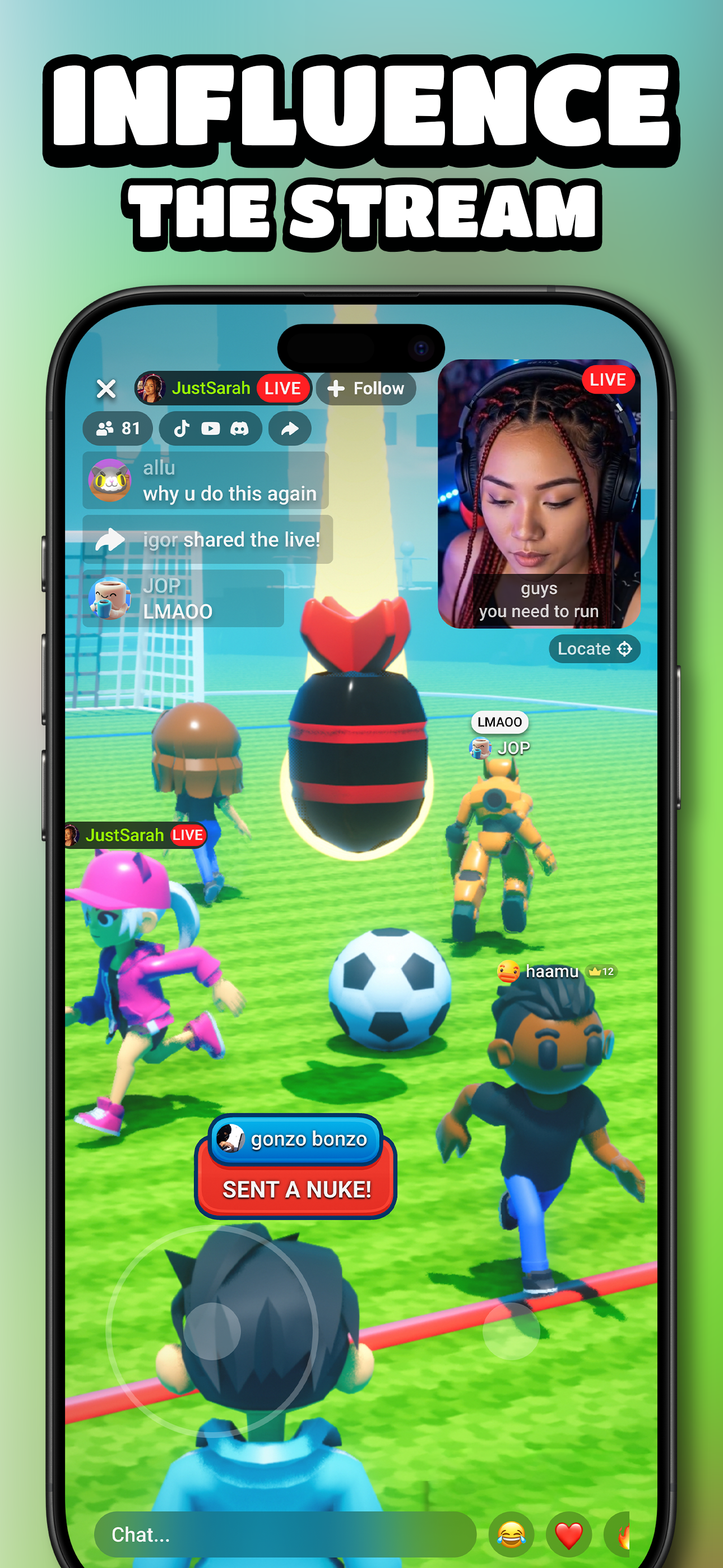 اسکرین شات 3 بازی HypeHype: Play LIVE Games
