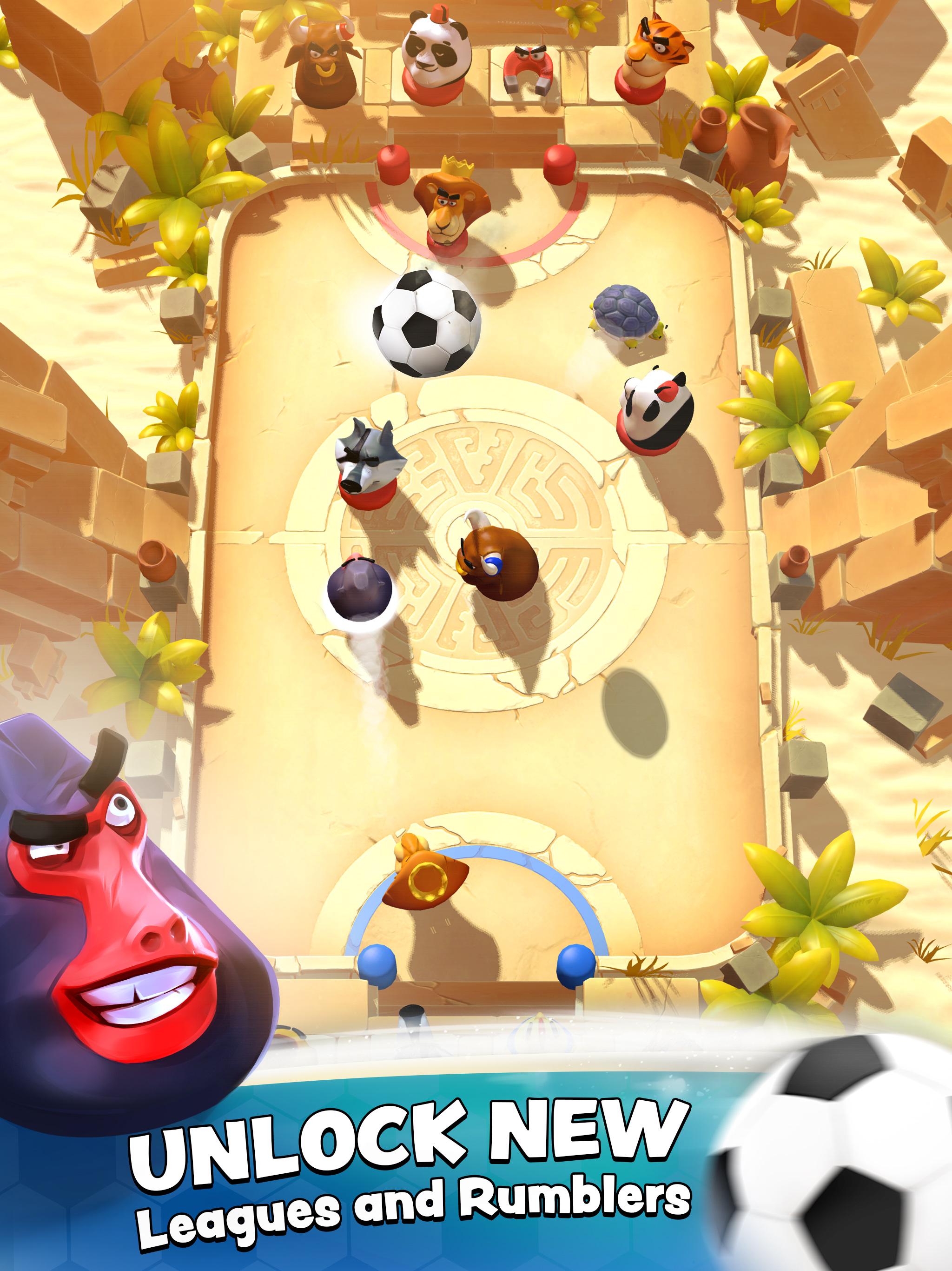 اسکرین شات 2 بازی Rumble Stars Football