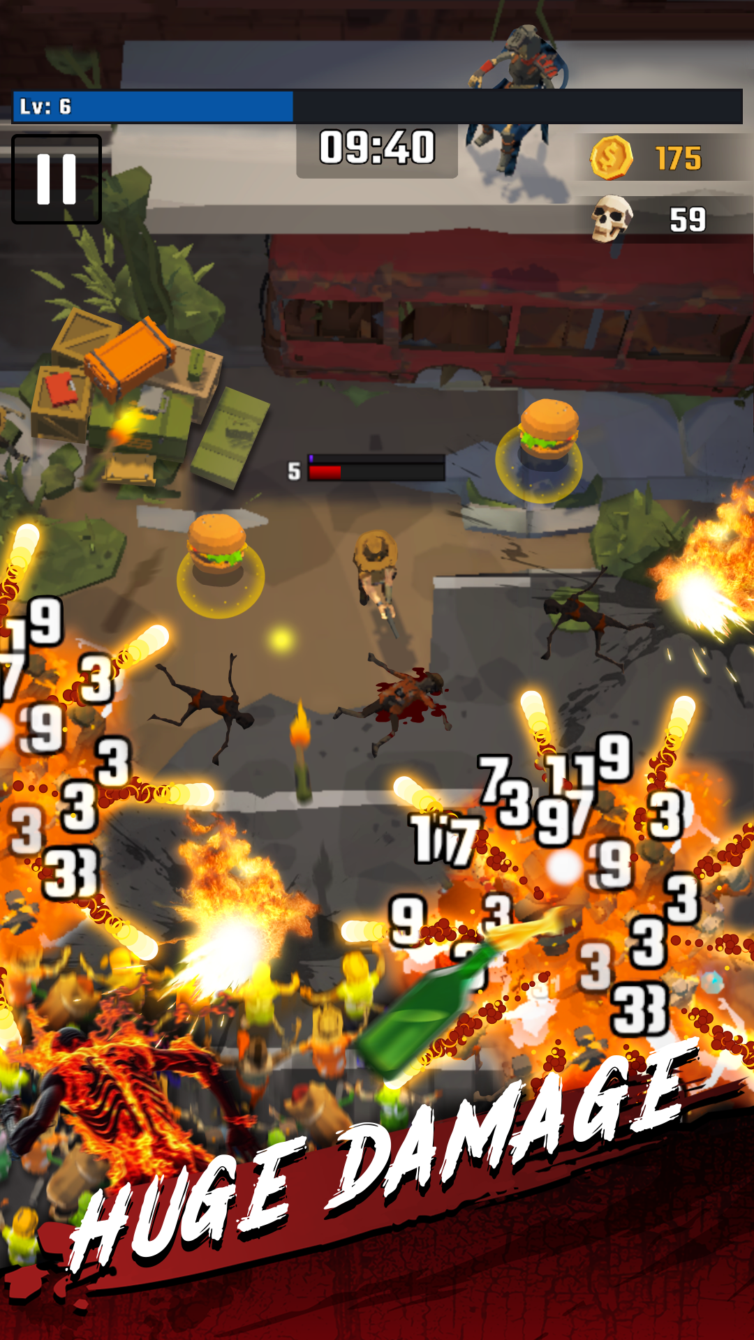 اسکرین شات 4 بازی Biters & Bullets: Survivor RPG