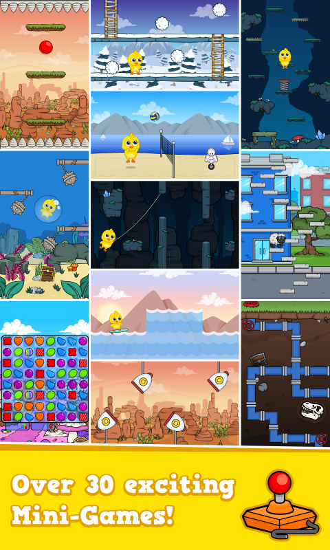 اسکرین شات 3 بازی My Chicken - Virtual Pet Game