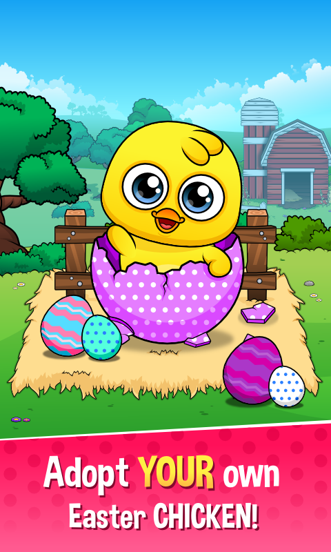 اسکرین شات 1 بازی My Chicken 2 - Virtual Pet