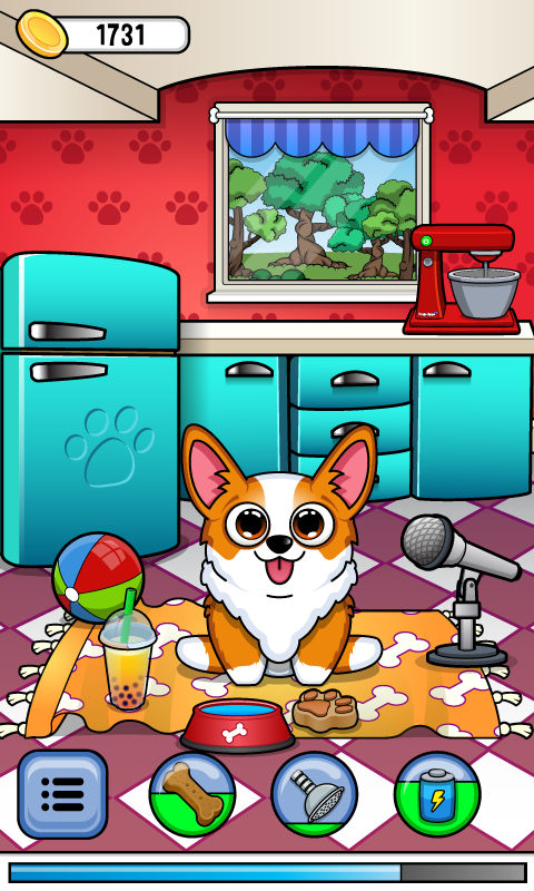 اسکرین شات 1 بازی My Corgi - Virtual Pet Game