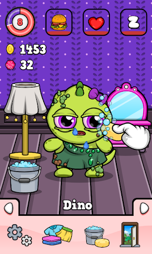 اسکرین شات 3 بازی Dino 🐾 Virtual Pet Game