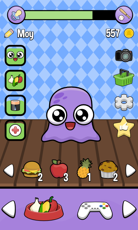 اسکرین شات 2 بازی Moy 2 - Virtual Pet Game