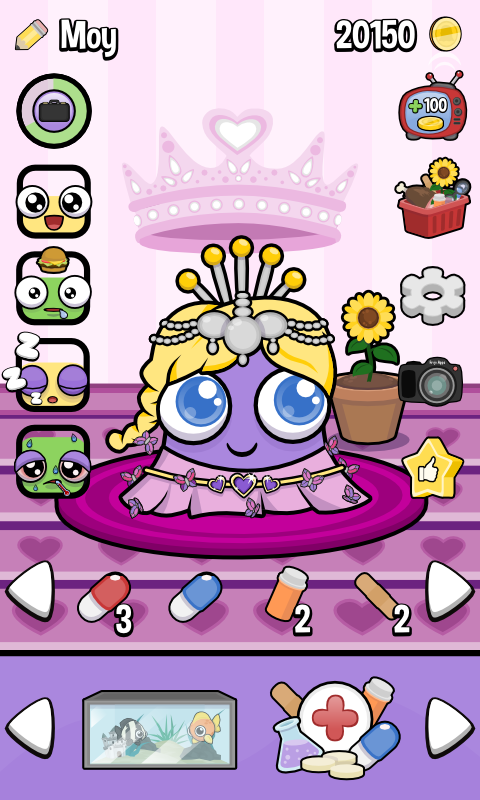 اسکرین شات 3 بازی Moy 3 - Virtual Pet Game