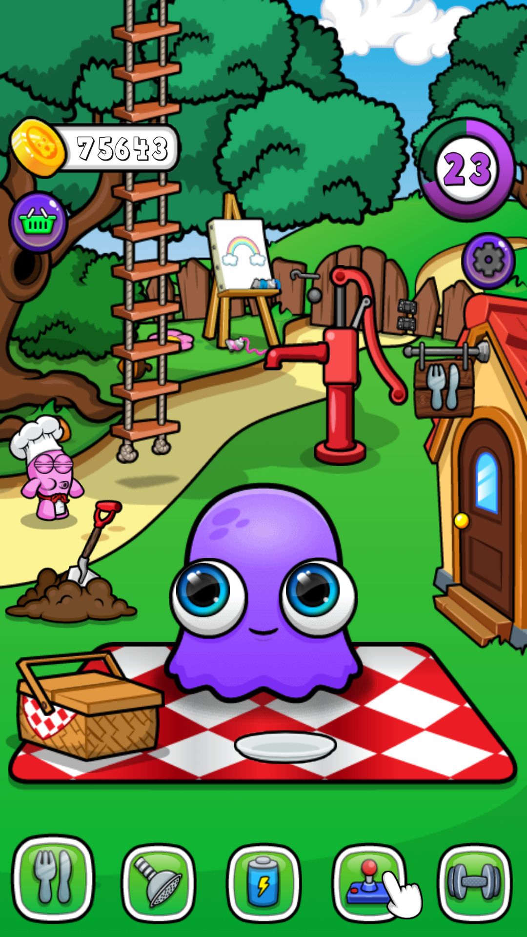 اسکرین شات 1 بازی Moy 7 - Virtual Pet Game