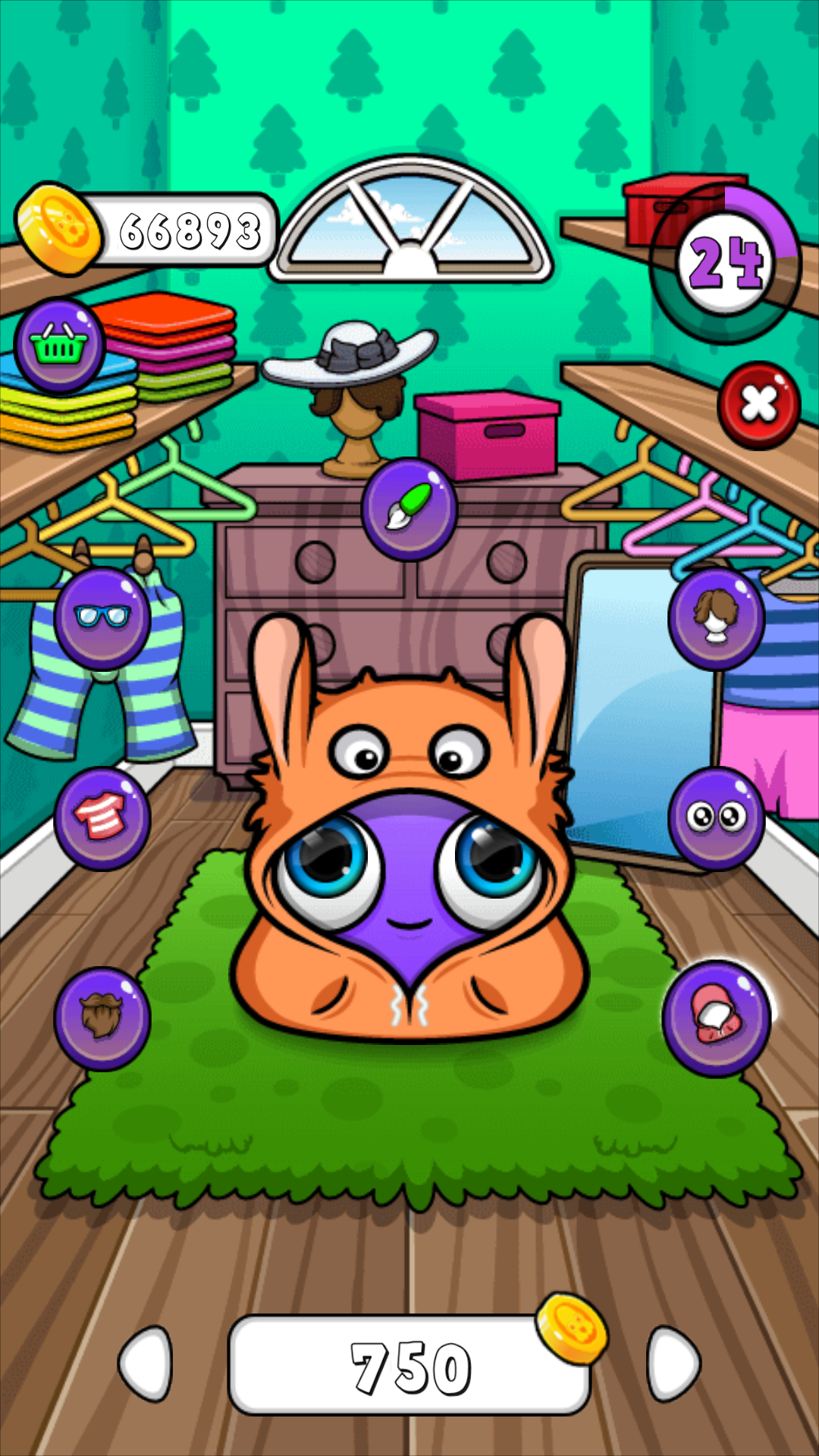 اسکرین شات 4 بازی Moy 7 - Virtual Pet Game