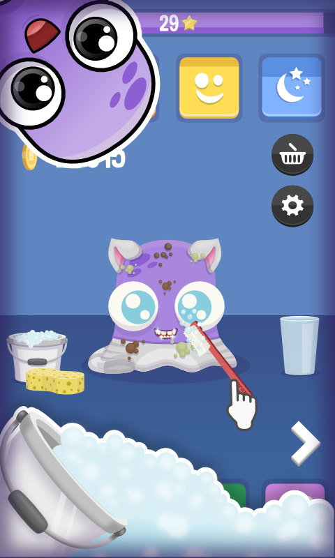 اسکرین شات 4 بازی My Moy - Virtual Pet Game